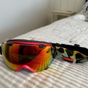 Smith I/O snow googles with low light lens